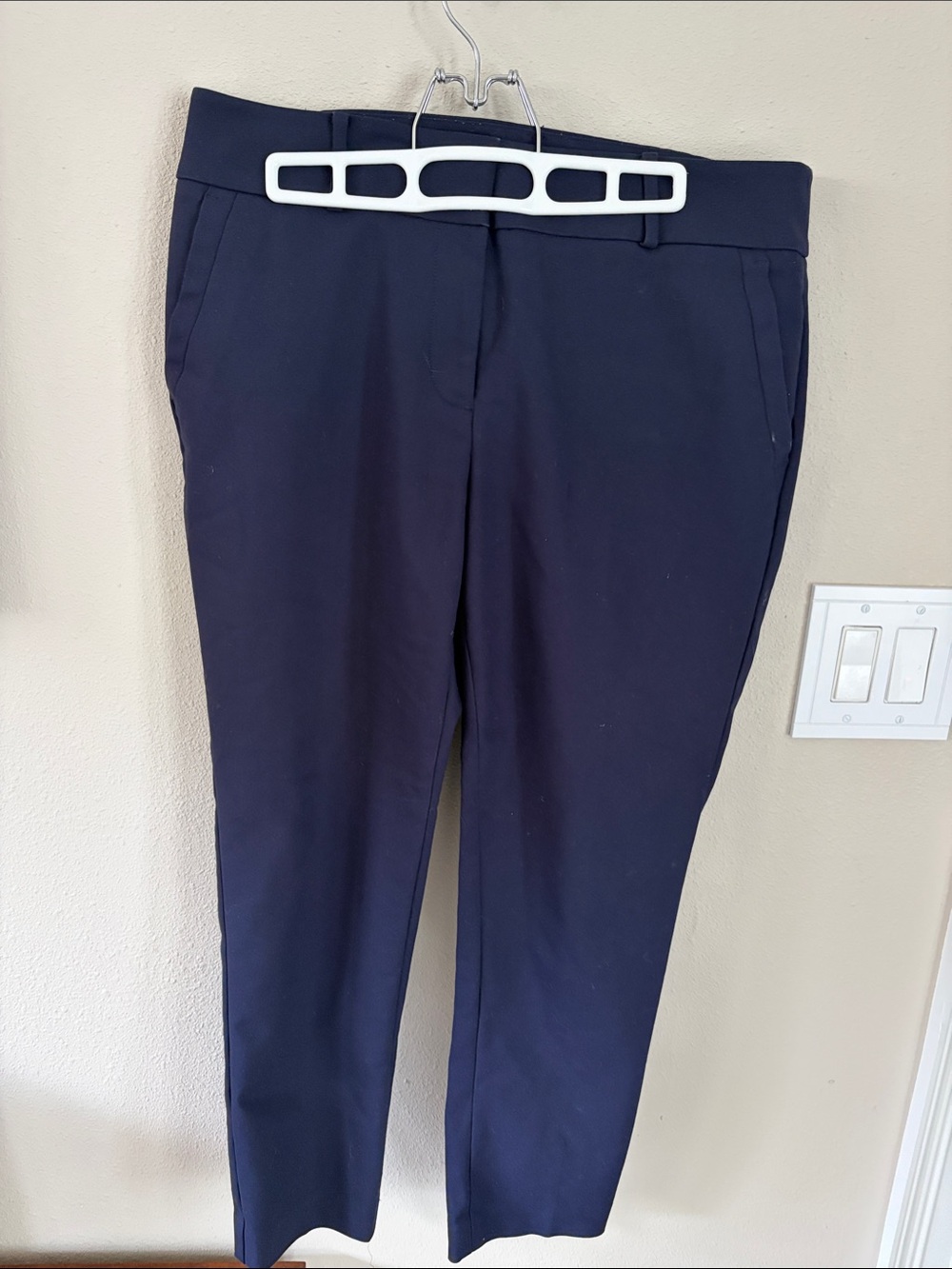 LOFT Navy Straight Women's Pants